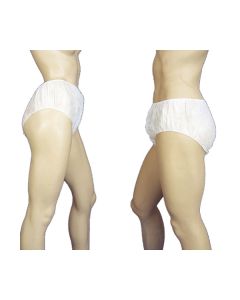 Premier White Unisex Disposable Briefs (100)