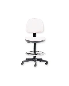 Stool with Backrest and Ring