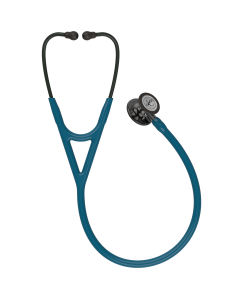 Littmann® Cardiology IV Stethoscope, High Polish Smoke, Caribbean Tube, Mirror Stem, Black Headset