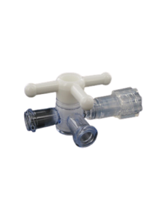 Lockable 3 Way Stopcock - No Identification Caps (50)