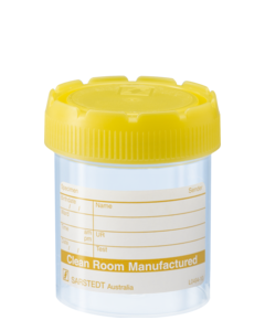 70ml Container with label and screw cap PP (500)