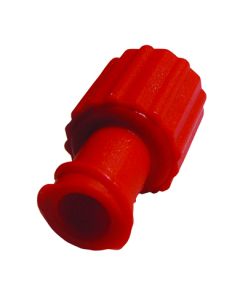 Sterile Obturator Male/Female Luer Lock Caps - Red