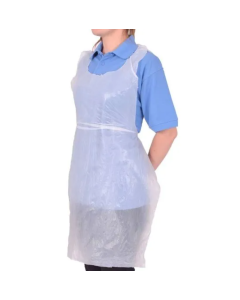 Superior Flat Packed Aprons - White