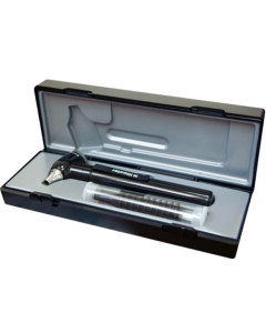 e-scope® F.O. Otoscope, LED 3.7 V, Black in Case