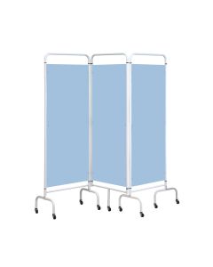 Three Panel Mobile Folding Hospital Ward Screen