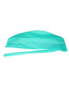 GREEN Surgical Cap with Ties (100)