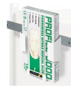 Single Glove Box Holder for Vista trolley inc/ Medi-Rail
